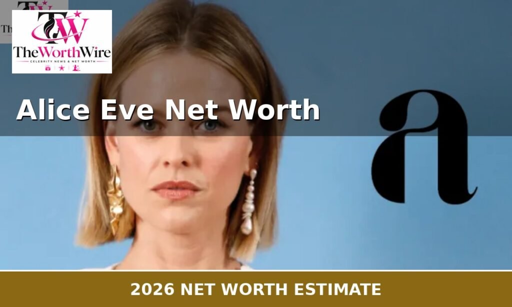 Alice Eve Net Worth