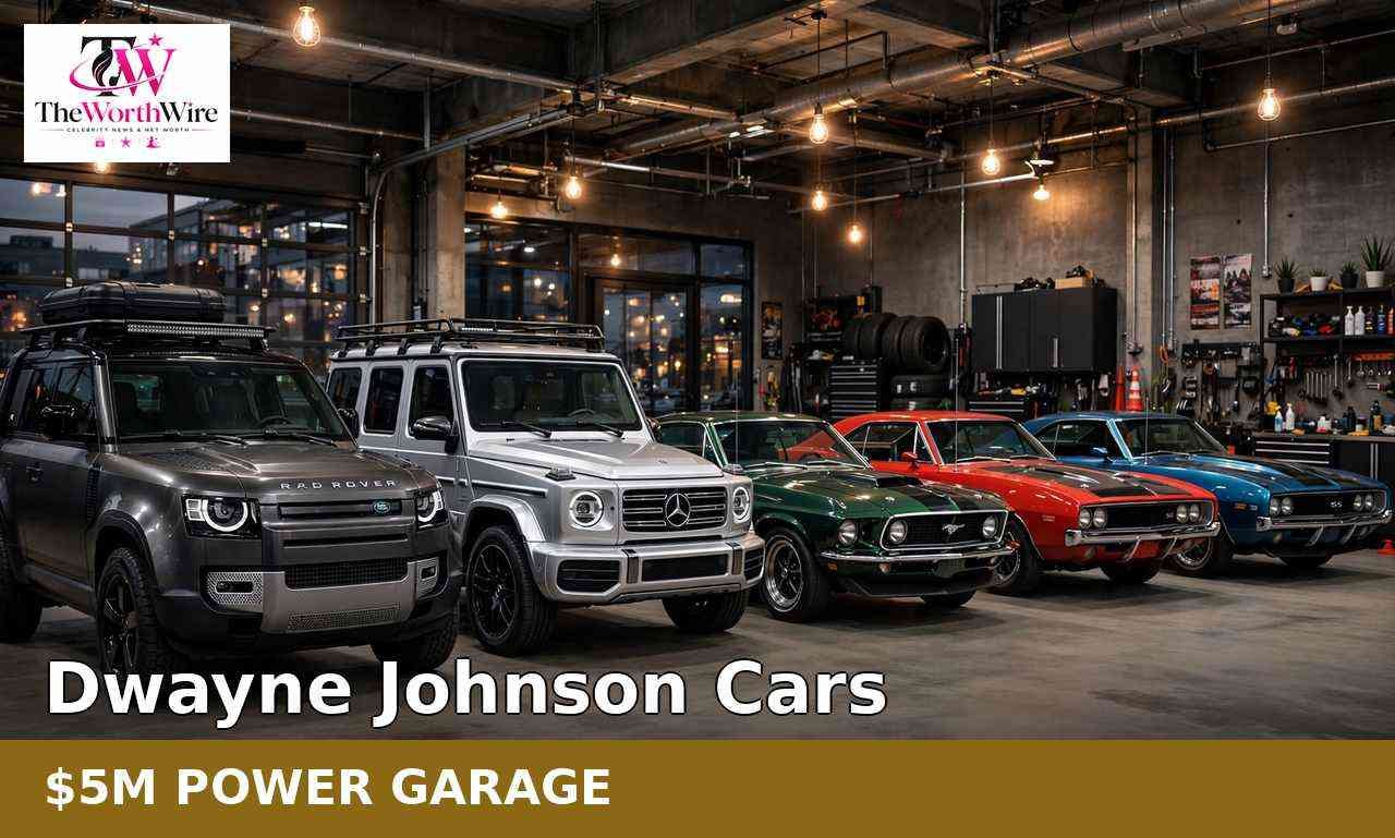 Dwayne Johnson Cars: 10+ Powerful Rides Worth $5M (2026)