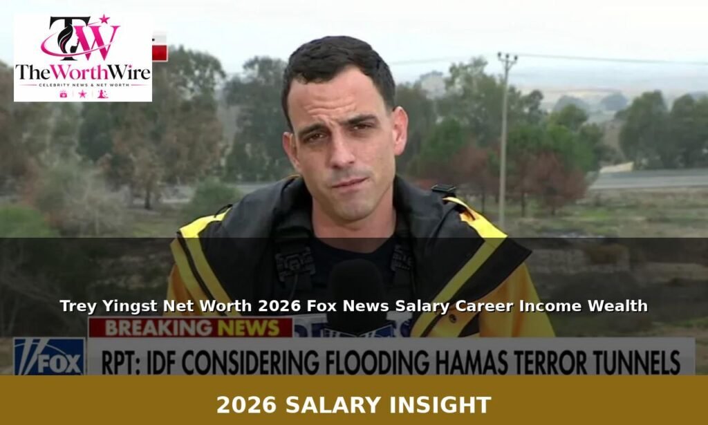 Trey Yingst Net Worth 2026 Fox News Salary Career Income Wealth
